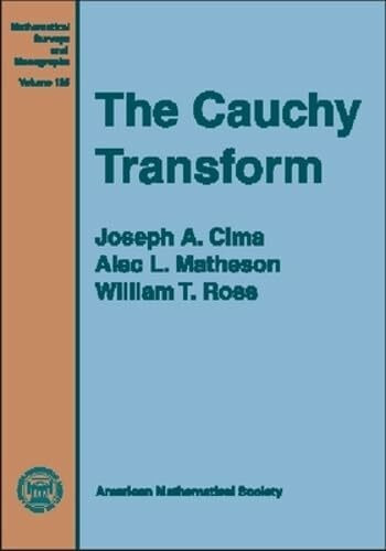 The Cauchy Transform (Mathematical Surveys and Monographs, Band 125)