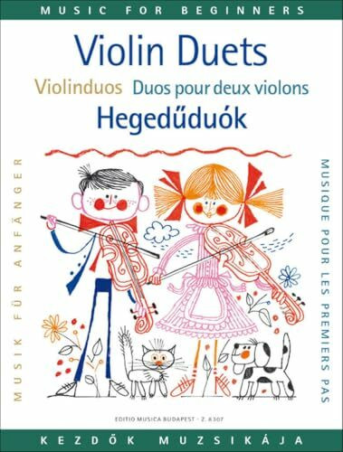 Violinduos für Anfänger.