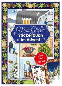 Mein Glitzerstickerbuch im Advent