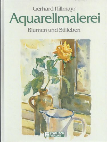 Aquarellmalerei. Blumen und Stilleben