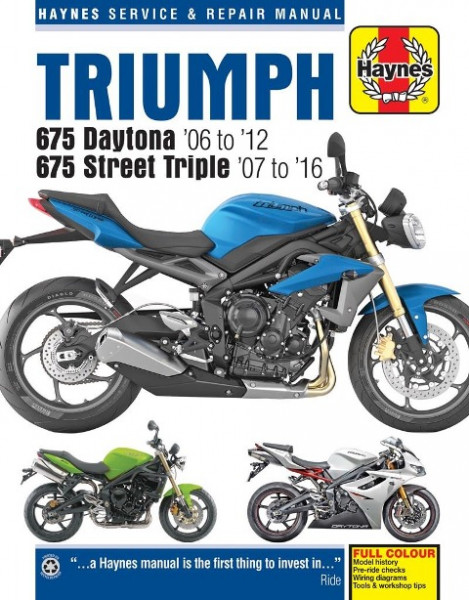 Triumph Daytona & Speed Triple, '06-'16