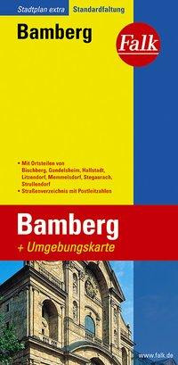 Falk Stadtplan Extra Standardfaltung Bamberg 1:15 000