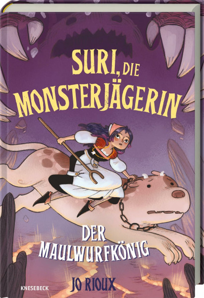 Suri, die Monsterjägerin: Bd. 2 - Der Maulwurfkönig. Spannender Kindercomic ab 8 Jahren über Magie, geheimnisvolle Monster & eine mutige Heldin