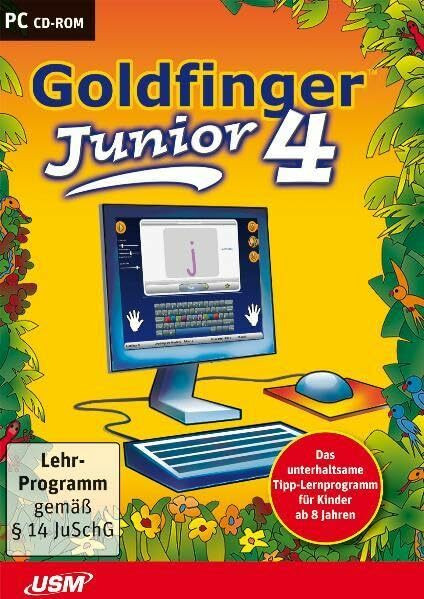 Goldfinger Junior 4.0 - Das erfolgreiche Tipp-Programm für Kinder ab 8 Jahren (CD-ROM)