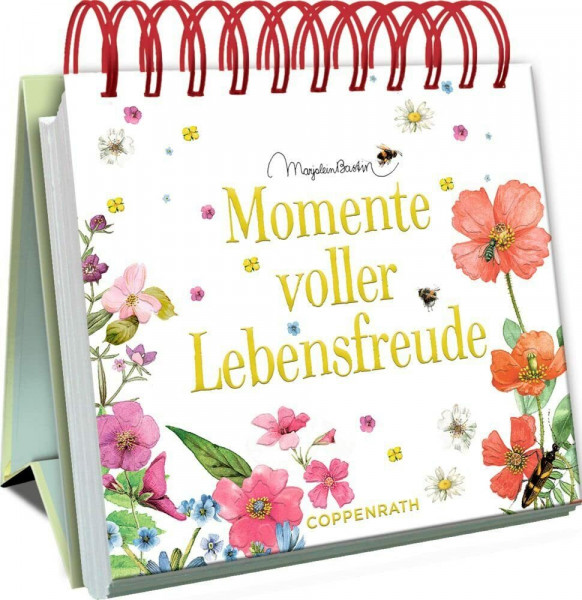 Momente voller Lebensfreude (Kleines Spiralaufstellbuch)