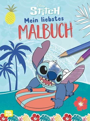 Disney Kreative Beschäftigung: Stitch: Mein liebstes Malbuch: Für Kinder ab 3 Jahren