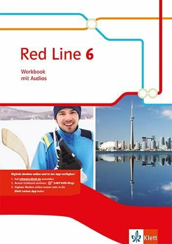 Red Line 6: Workbook mit Audios Klasse 10 (Red Line. Ausgabe ab 2014)