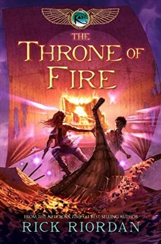 Kane Chronicles, The, Book Two The Throne of Fire (Second Int'l Paperback Edition) (The Kane Chronicles)