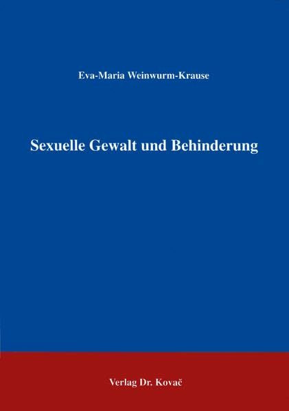 Sexuelle Gewalt und Behinderung .