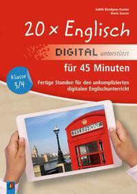 20 x Englisch digital unterstützt für 45 Minuten  Klasse 3/4
