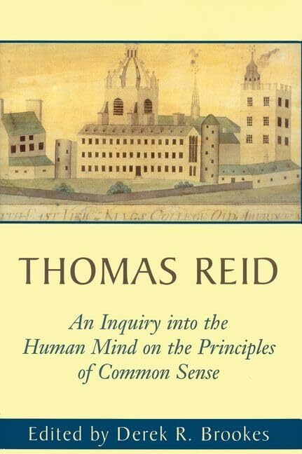 Edinburgh University Press An Inquiry Into The Human Mind, On The Principles Of Common Sense (Edinburgh Edition Of Thomas...