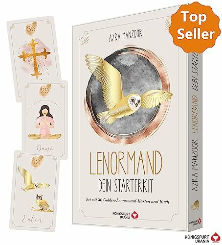 Lenormand - Dein Starterkit: 36 Golden-Lenormand-Karten und Buch (Lenormandkarten)