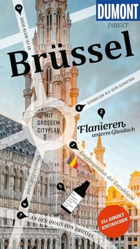 DUMONT direkt Reiseführer Brüssel: Mit großem Cityplan