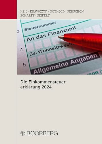 Die Einkommensteuererklärung 2024: Mitarbeiterfortbildung, Stand: November 2024