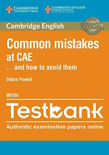 Common Mistakes at CAE... and How to Avoid Them Paperback with Testbank