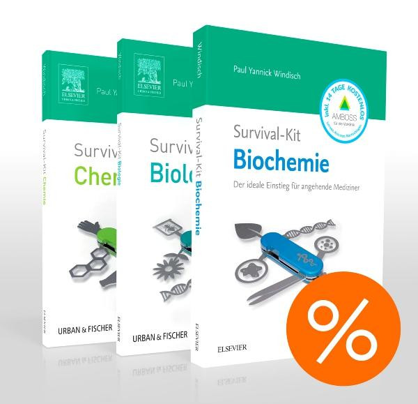 Survival-Kit Set Biochemie, Biologie und Chemie