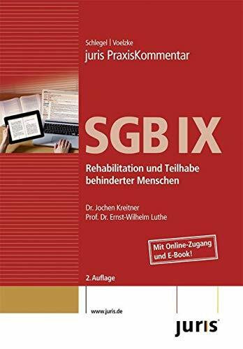 juris PraxisKommentar SGB / juris PraxisKommentar SGB IX: Rehabilitation und Teilhabe behinderter Menschen