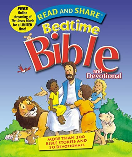 Read and Share Bedtime Bible and Devotional: More Than 200 Bible Stories and 50 Devotionals
