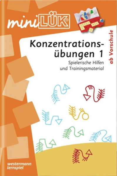 miniLÜK. Konzentrationsübungen 1