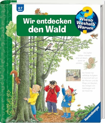 Wieso? Weshalb? Warum?, Band 46 - Wir entdecken den Wald (Sachbuch ab 4 Jahre - mit Klappen) (Kernreihe, 46)