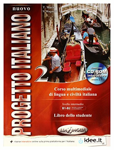 Libro dello Studente m. CD-ROM: Niveau B1-B2 (NUOVO PROGETTO ITALIANO)