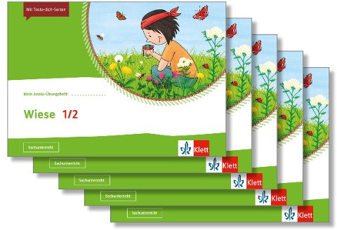 Mein Anoki-Übungsheft. Wiese. Arbeitsheft Klasse 1/2 (5-er Paket)