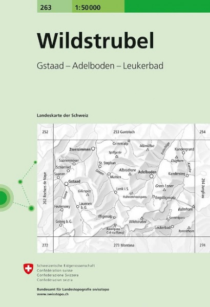 Swisstopo 1 : 50 000 Wildtrubel