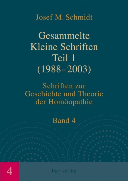 Gesammelte Kleine Schriften Teil 1 (1988-2003)