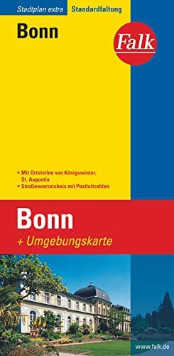 Falk Stadtplan Extra Standardfaltung Bonn