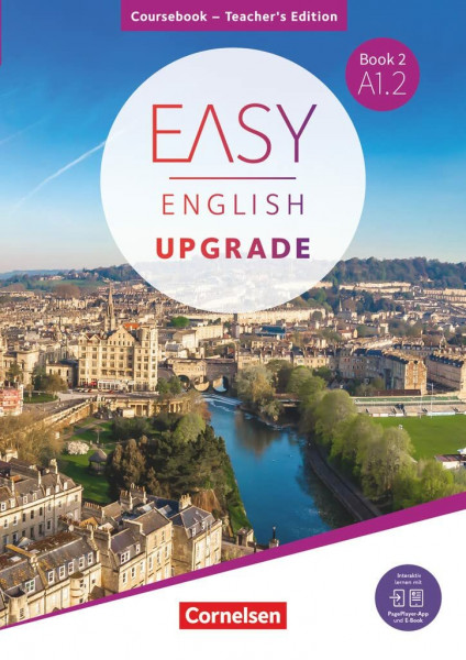 Easy English Upgrade - Englisch für Erwachsene - Allgemeine Ausgabe - Book 2: A1.2: Coursebook - Teacher's Edition - Inkl. PagePlayer-App (Easy English Upgrade, Allgemeine Ausgabe, Book 2: A1.2)