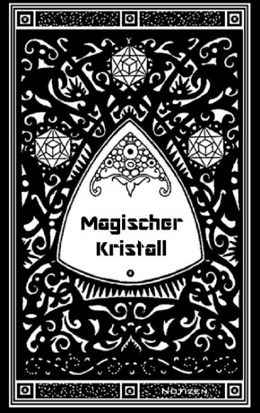 Magischer Kristall (Notizbuch)