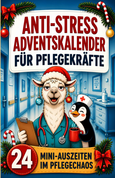 Anti-Stress Adventskalender für Pflegekräfte: 24 Mini-Auszeiten im Pflegechaos - Das perfekte Geschenk für Pflegekräfte