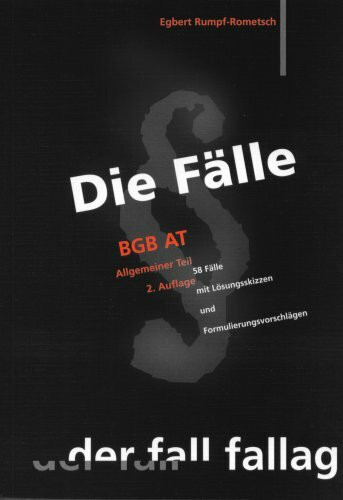 Die Fälle. BGB AT