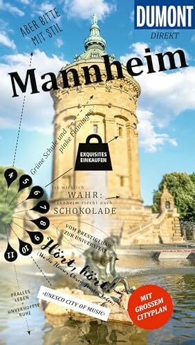 DUMONT direkt Reiseführer Mannheim: Mit großem Cityplan