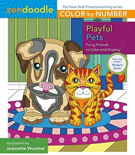 Playful Pets: Furry Friends to Color and Display (Zendoodle Color-by-Number) Playful Pets: Furry Friends to Color and Display (Zendoodle Color-by-Number)