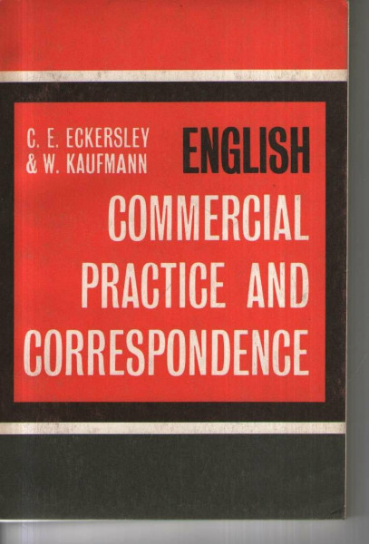 English Commercial Practice and Correspondence
