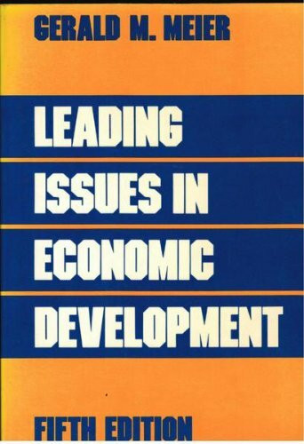 Leading Issues in Economic Development: Studies in International Policy