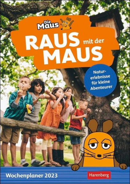 Raus mit der Maus Wochenplaner 2023