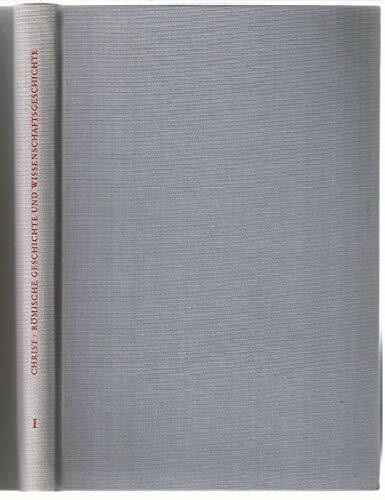 Römische Geschichte und Wissenschaftsgeschichte / Römische Republik und augusteischer Principat
