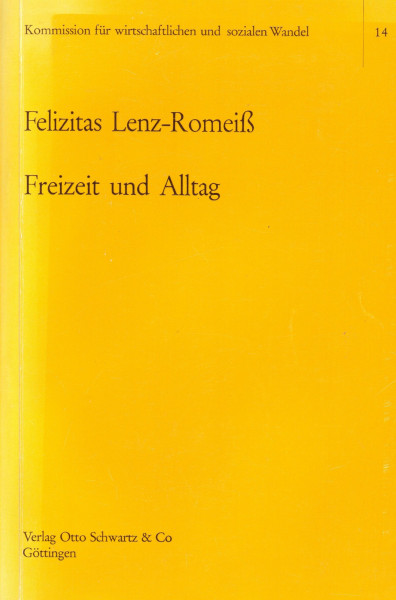 Freizeit und Alltag. Probleme der zunehmenden Freizeit