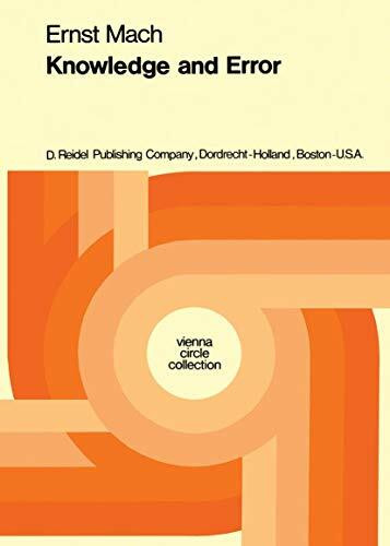 Knowledge and Error: Sketches on the Psychology of Enquiry (Vienna Circle Collection, 3, Band 3)