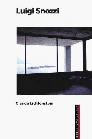 Luigi Snozzi: Dtsch.-Engl.. (Studio Paperback)