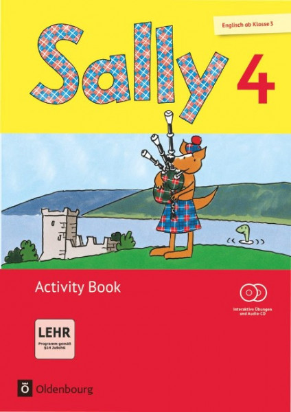 Sally 4. Schuljahr. Activity Book mit CD-ROM, CD und Portfolioheft. Allgemeine Ausgabe (Neubearbeitung) - Englisch ab Klasse 3