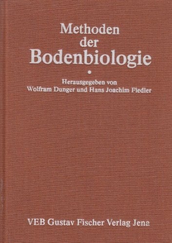 Methoden der Bodenbiologie Methoden der Bodenbiologie