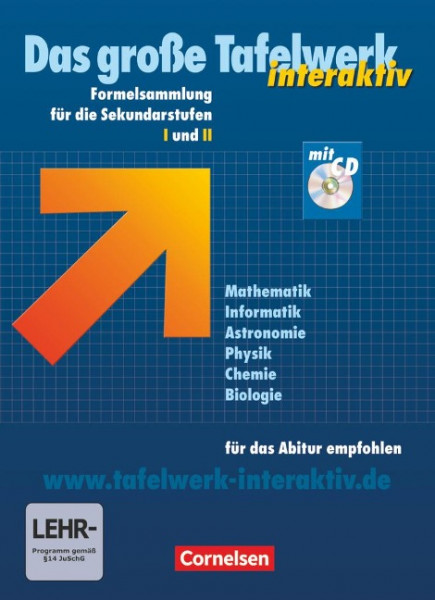 Das große Tafelwerk interaktiv. Allgemeine Ausgabe. Mit CD-ROM