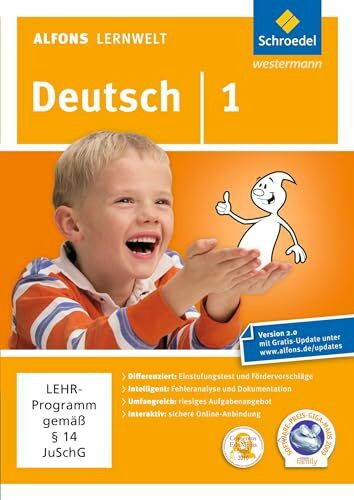 Alfons Lernwelt Deutsch 1 Einzelplatzlizenz