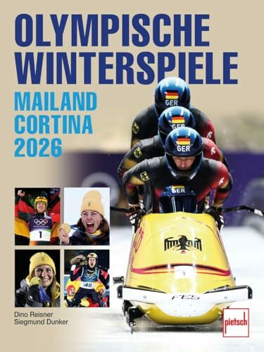 Olympische Winterspiele - Die XXV. Winterspiele in Mailand/Cortina d'Ampezzo/Norditalien. Mit Stars wie Johannes Lochner, Philipp Raimund, Laura ... Maier, Max Langenhan, Julai Taubitz u.v.m.