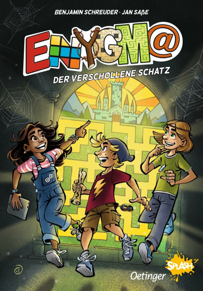 Enygma. Der verschollene Schatz: Aufregende Leseabenteuer mit Oetinger SPLASH | Interaktives Erstlesebuch mit spannenden Escape-Elementen für Kinder ab 8 Jahren