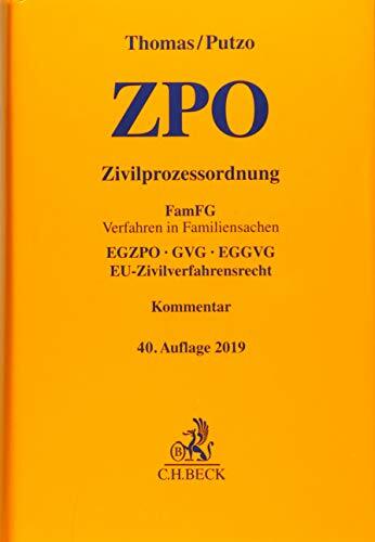 Zivilprozessordnung: FamFG Verfahren in Familiensachen, EGZPO, GVG, EGGVG, EU-Zivilverfahrensrecht, Die Abdeckung kann variieren Zivilprozessordnung: FamFG Verfahren in Familiensachen, EGZPO, GVG, EGGVG, EU-Zivilverfahrensrecht, Die Abdeckung kann variieren