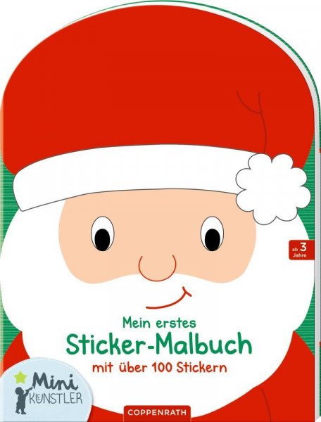 Mein erstes Sticker-Malbuch mit über 100 Stickern